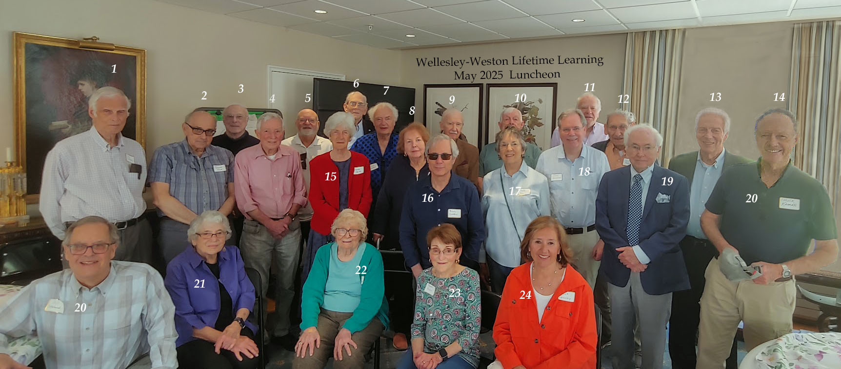 May 2025 WWLL Appreciation luncheon.